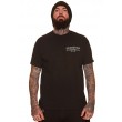 Dragstrip Clothing East Side Kustom Black / White/grey Print T`shirt